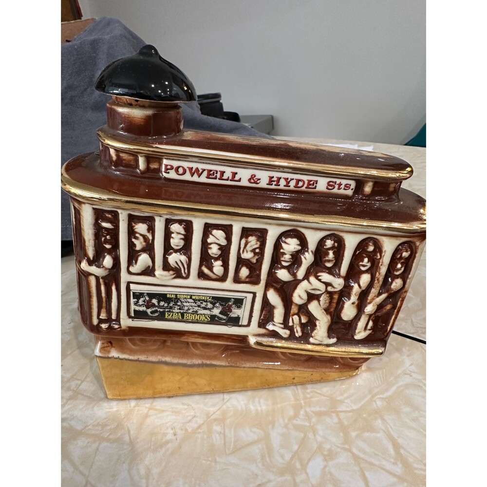 Vintage Whisky ceramic container 1968